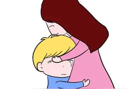 小孩见了娘有事没事哭一场！肆无忌惮的孩子都有个充满安全感的家图片