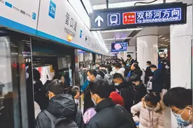 开学首日早高峰客运量超34万人次 天津地铁跑出新春“开门红”图片