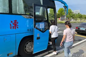 南京市溧水区首批两条定制客运班线首发图片