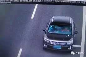 12岁哥哥带妹妹高速狂飙百公里！警方：他一路时速120公里…图片