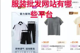 服装批发网站有哪些？中国五大货源批发网站图片