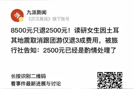 女子取消土耳其跟团游仅退3成费用图片