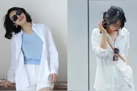 有品味的女人，夏季更喜欢用“短裤+球鞋”炸街，时髦又高级图片