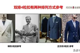 周思敏：你知道男士西装扣子有几种扣法吗？图片