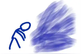 翻相册看到以前画的火柴人图片