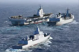 美媒：004、005航母常规动力更好，中国全力攻下"095"后再获飞跃图片