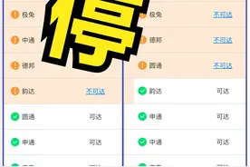 今日快递停运情况：南边一片绿通图片
