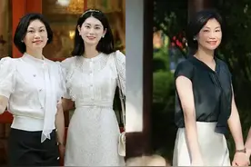 优雅到骨子里的大龄妈妈，出门：一不戴帽、二不俗不艳，体面高贵图片