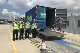 精准打击蓝牌货车，扣6分罚款2000还要卸货，未来严查可能常态化图片