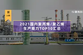2021国内PP/PE生产力排名前十的石化企业大盘点！有你关注的吗？图片