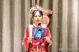 95后被拐女孩穿婚纱全网寻亲：“希望亲生父母也在找她”图片