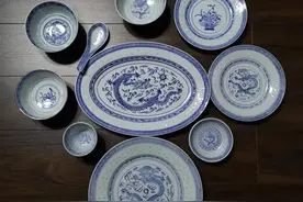 私人藏品：567玲珑瓷餐具成套了图片