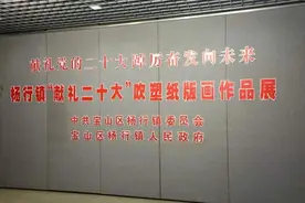 漫漫史程、以美生境！宝山这里举办吹塑纸版画作品展图片