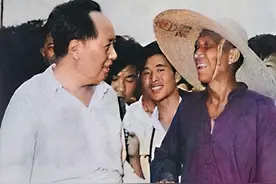李敏回到韶山老家，听到有人在骂父亲，毛主席听后非常感慨图片