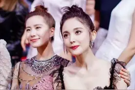 当淡颜女神遇上浓颜美人，谁更美？7组女星对比强烈图片