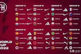 耐克和阿迪领衔2022卡塔尔世界杯32强球衣赞助商图片