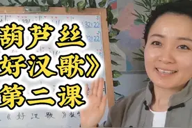 《好汉歌》七孔葫芦丝教学，第二课，指法详解图片