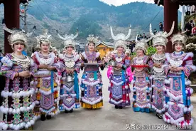 非遗记忆丨苗族百鸟衣，绣出一部生动而恢弘的民族史诗图片