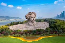 【逆风宝贝】游橘子洲景区 瞻仰伟人风采图片
