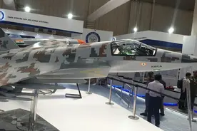 小瞧了印度？自研5代战机模型展出，纸面参数比歼20还要强大图片