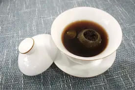 小青柑的冲泡方法，泡多久出汤好？图片
