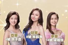 星二代爆冷夺冠！细数那些“背景强大”的港姐们…图片