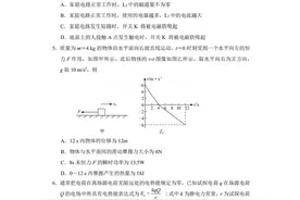 湖南长沙市2022年新高考适应性考试物理试卷与答案图片
