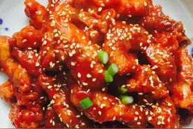 酸酸甜甜就是我：糖醋里脊图片