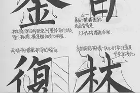 柳公权楷书《玄秘塔碑》教学手稿，看过的都说好，真的实用图片