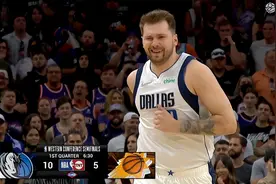 独行侠4-3太阳！东契奇35+10，赛后保罗去找东契奇，布克紧随其后图片