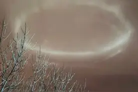 今夜，北京天空出现神秘光圈？真相只有一个图片