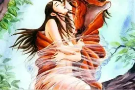 马皮桑女：少女许诺嫁给白马，却将他抽筋剥皮，終被马皮裹尸丧命图片