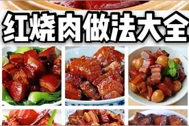 浩弟分享9种红烧肉的做法，家常的口味也要更新一下，记得收藏哦图片