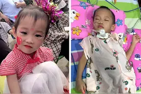 四岁女童熟睡中一声尖叫后，竟被诊断为重度脑炎，昏睡两个月醒来图片