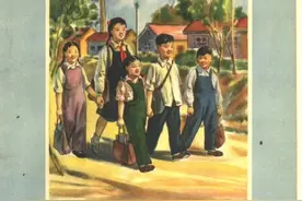 老课本：1955年版小学语文第一册 少见的一版全文手写体教材图片