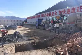 ​中铁十局：西成铁路（碌曲段）按下复工“快进键”图片