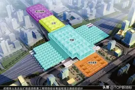 投资90亿元 成都火车站改造 2026年完成图片