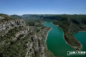 山西人游山西 | 太原这片“崖边绿宝石海岸”，像极了杂志封面，距离市区1小时图片