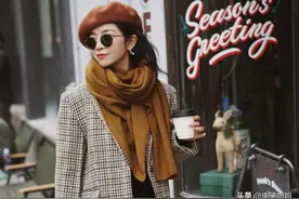 为何你戴围巾有股浓浓的“大妈感”？跟着三木博主这样戴，真优雅图片