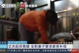丈夫起诉离婚全职妻子获3万家务补偿，法院：妻子付出较多义务图片