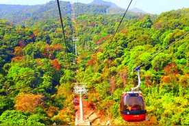 惠州罗浮山新索道启用 全长1537米落差466米图片