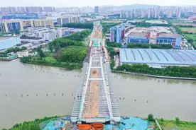 苏州尹山大桥改扩建工程最新进度图片