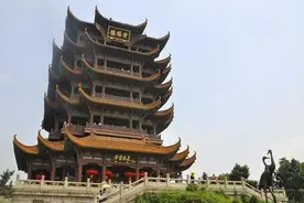 李白都赞美的诗------《黄鹤楼》图片