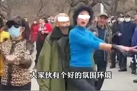 群魔乱舞！沈阳一公园整治钻裤裆等不雅舞姿，是该治治了！图片