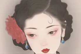 插画｜穿旗袍的女人如诗，淡然清雅；穿旗袍的女人如画，明艳动人图片