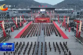吕梁市举行春季新兵入伍欢送大会图片