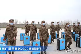 邯郸广平县欢送2022春季新兵图片