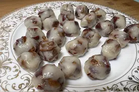 红枣糯米球原来可以这样做，软糯香甜，Q弹粘牙，简单好做又好吃图片