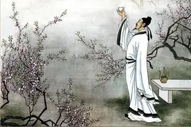 诗词精讲7《月下独酌》：谪仙李白壮志难酬，举杯邀月与影共舞图片