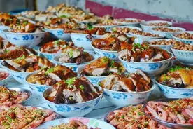 贵州酒席九大碗，随礼100全家连吃三天，这样的酒席你见过吗？图片